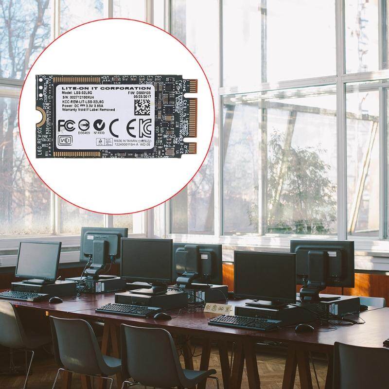 Ổ cứng thể rắn bên trong 32gb, lss-32l6g-hp nhẹ ssd hiệu suất cao m.2 2242 ssd hdd mlc cho máy tính xách tay