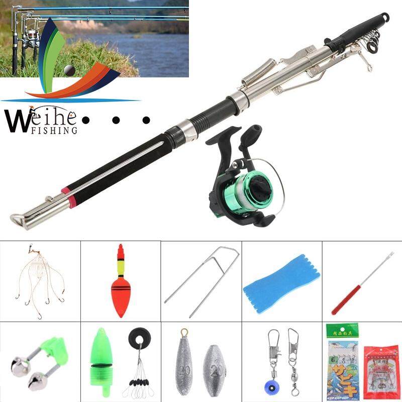 Weihe 2.7m Automatic Fishing Rod Reel Line Full Kits Lures Float Hooks