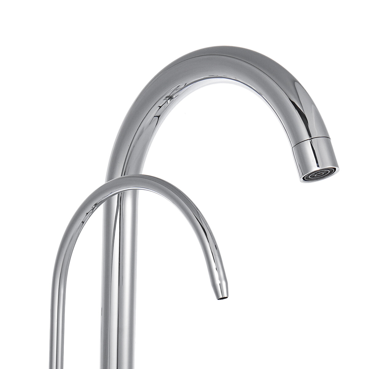 Generic 3 In 1 Water Faucet Kitchen Sink Tap Double Hole Wash Basin