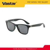 Vastar Brand Design Sunglasses for Men and Women Classic Polarized Driving Square Frame Sun Glasses Male Goggle UV400 Gafas（Black）