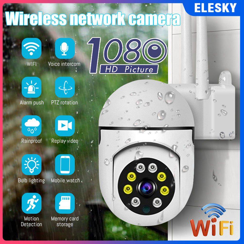 [Elesky】 Camera Quan Sát V380 Pro Camera Quan Sát Kết Nối Không Dây Với Điện Thoại Di Động Camera Quan Sát Kết Nối Với Điện Thoại Di Động Có Giọng Nói Ngoài Trời Camera Quan Sát Giám Sát An Ninh Không Dây Wifi Thu Phóng 4X Camera Quan Sát Quan Sát Ban Đêm