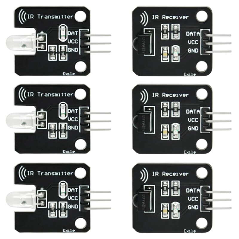 38Khz Ir Receiver Ir Transmitter Sensor Module Kit IR Digital 38KHz Infrared Receiver Module Infrared Sensor Module