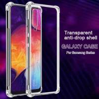 LEEWINDA Dành Cho Samsung Galaxy A60 M40 A52 5G A51 M40S A50 A50S A30S A42 A41 A40 A32 A31 A30 A20 M10S A21S A217 Điện Thoại Trường Hợp Ốp Lưng Chống Sốc Sang Trọng Ốp Lưng Silicon Trong Suốt Bảo Vệ