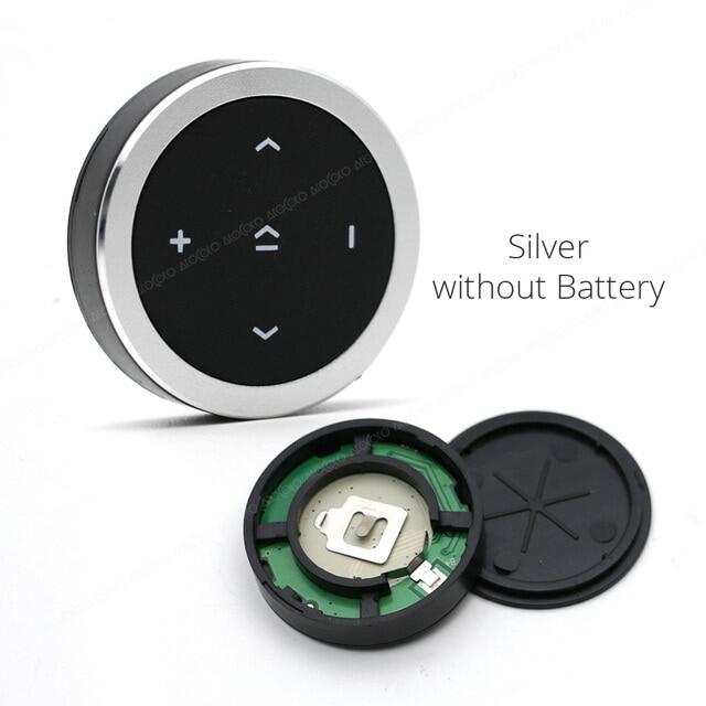 Atocoto Nút Đa Phương Tiện Bluetooth Điều Khiển Từ Xa Tự Sướng Không Dây Khởi Động Vô Lăng Xe Máy Ô Tô Phát Nhạc Cho Android Ios
