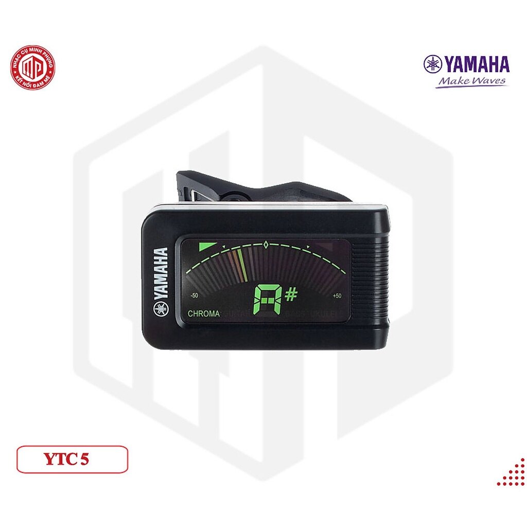 Máy lên dây - Tuner Guitar Yamaha YTC5 - Hàng chính hãng