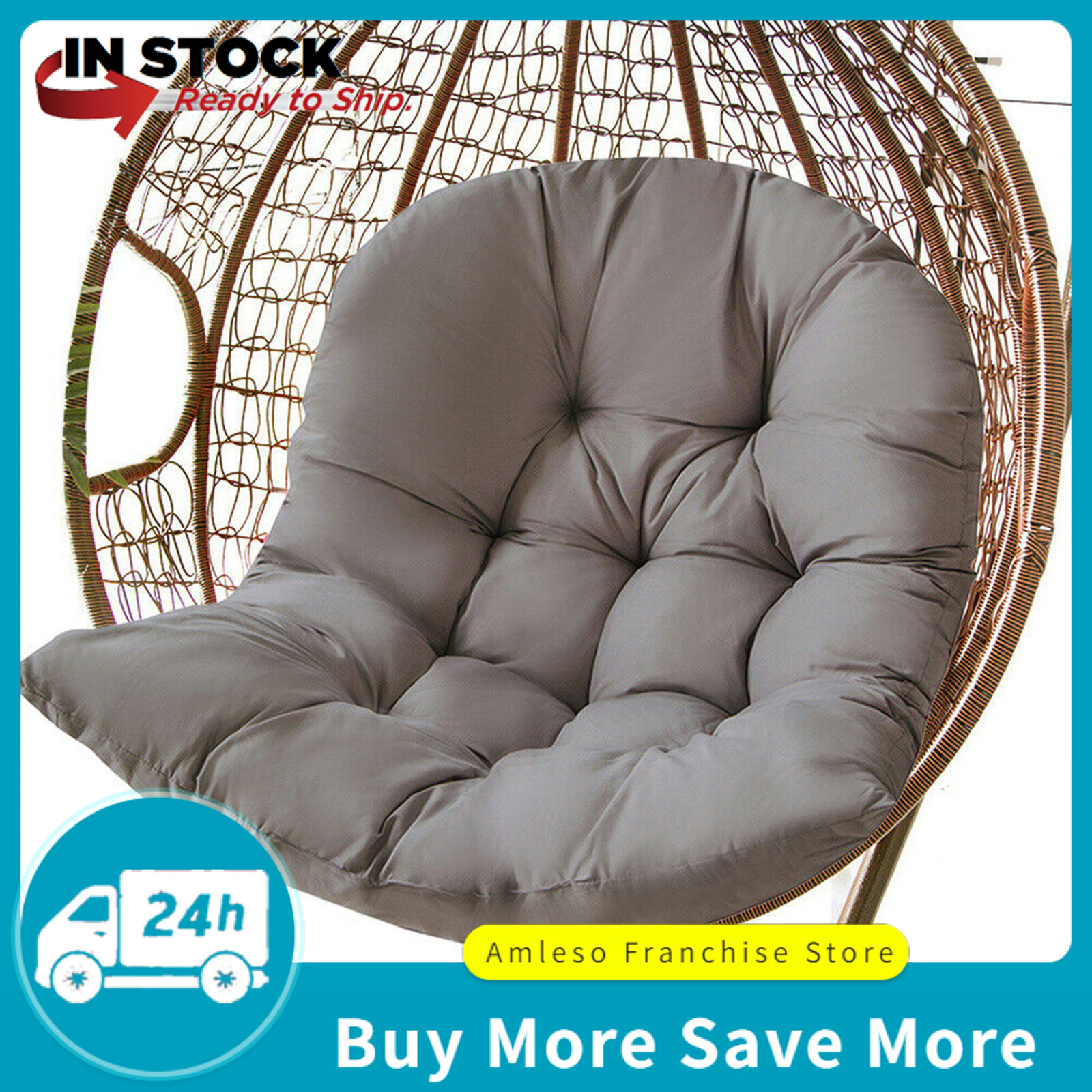 Giỏ Treo XÍCH ĐU LazaraSale Đệm Ghế, Đệm Ghế Võng Trứng Treo Dày Ghế Ngồi Đệm Cho Hiên