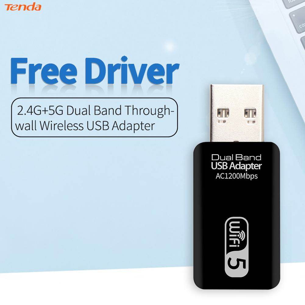 [Tenda] WD-4601AC Bộ Chuyển Đổi Card Mạng Wifi USB 1200M Dongle Không Dây Băng Tần Kép 2.4G/5G Dành Cho Máy Tính Để Bàn