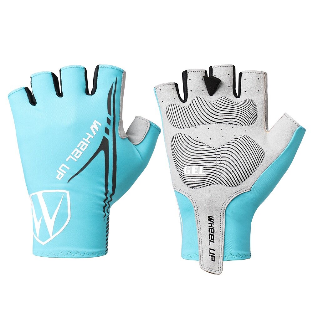Happybuyner Găng Tay Nửa Ngón Gel Cho Xe Đạp Leo Núi Xe Đạp Đua Thể Thao Găng Tay Đạp Xe Nửa Ngón M-2XL Găng Tay Đạp Xe Hở Ngón