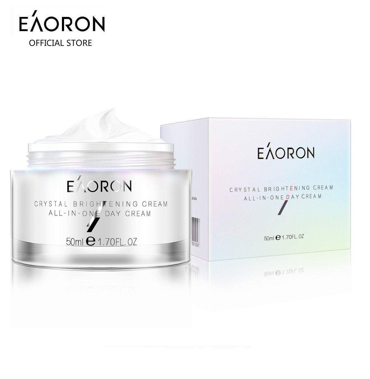 Eaoron kem làm sáng pha lê kem tất cả trong một ngày 50ml | làm trắng | dưỡng ẩm