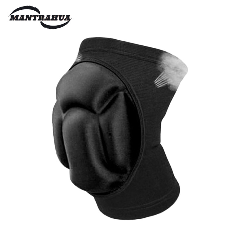 Mantrahua 1 Cặp Đệm Đầu Gối Dày Nẹp Eblow Hỗ Trợ Bảo Vệ Đầu Gối Khi Đạp Xe Đệm Đầu Gối Thể Thao Bóng Đá Bóng Chuyền Cực Đoan