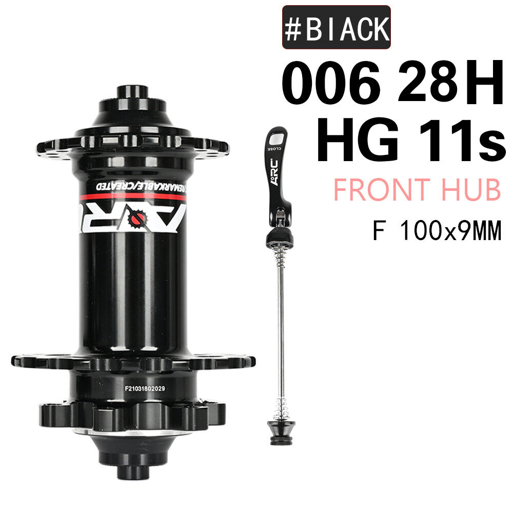 ARC006 Đùm Xe Đạp Leo Núi Hợp Kim Nhôm 4 Vòng Bi Kín Đùm Phanh Đĩa Xe Đạp Leo Núi Nhả Nhanh 28/32/36