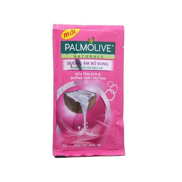 [Hcm]Dầu Gội Palmolive Dây 12 Gói (Hồng / Tím)