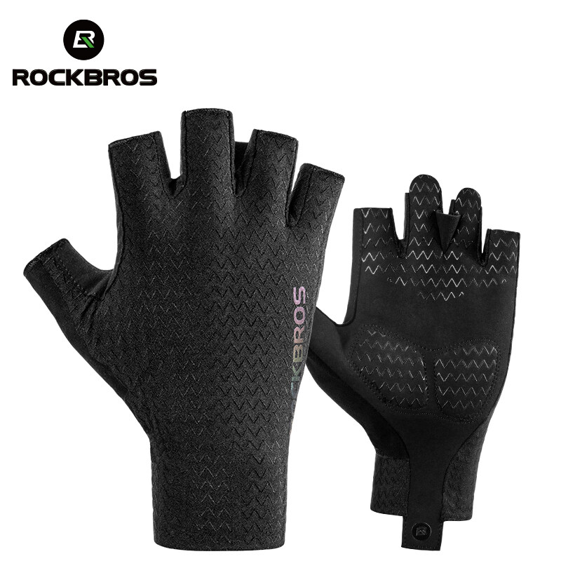 ROCKBROS Breathable Cycling Gloves with SBR Pad - Men/Women