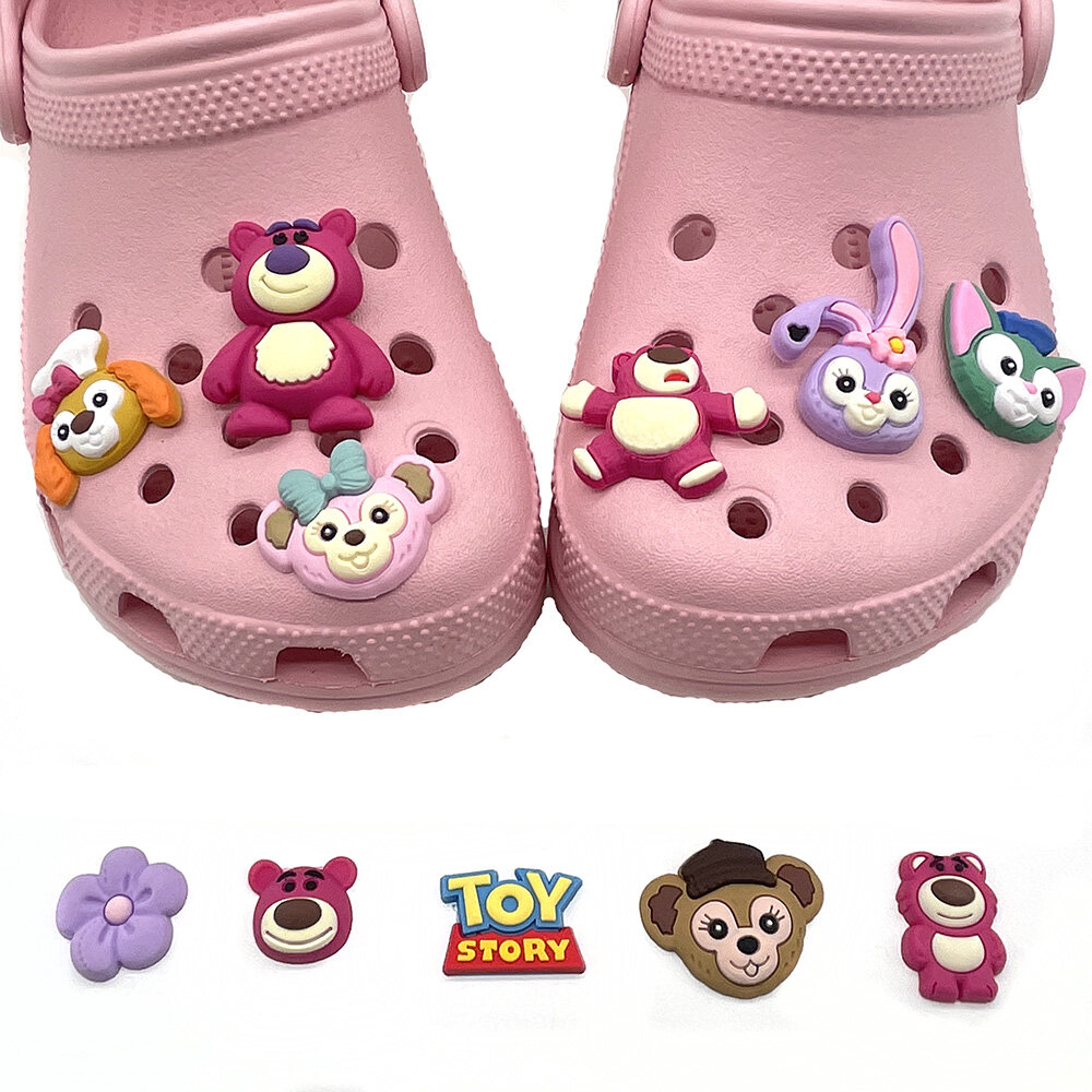 Hạt Charm Cho Jibz Cho Croc Thích Hợp Cho Người Lớn Và Trẻ Em Đồ Trang Trí Giày Croc Tươi Mới Dễ Thương