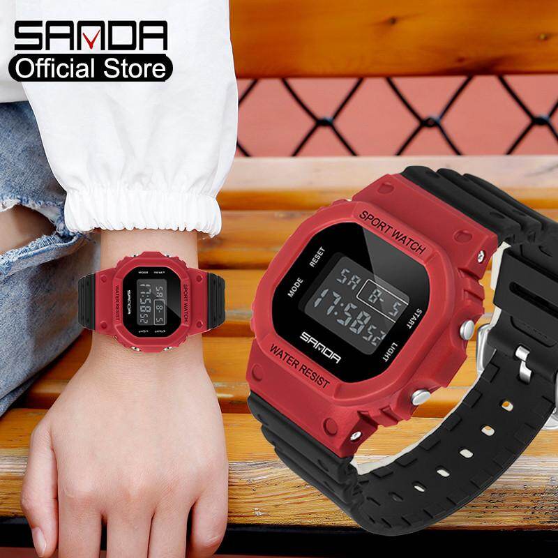 Đồng Hồ Nữ SANDA Chính Hãng, Danh Sách Mới Đồng Hồ Điện Tử Kỹ Thuật Số Sang Trọng Chống Nước LED Thời Trang Thể Thao Đồng Hồ Nữ LED Đa Năng