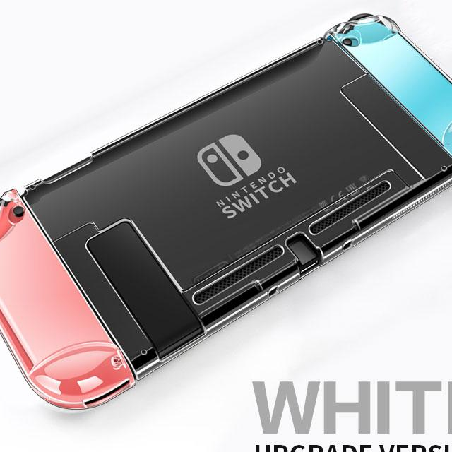 Thiết Kế Dự Án Vỏ Bảo Vệ Cứng Trong Suốt Crystal Clear Chống Trầy Xước Cho Nintendo Switch (Tương Thích Với Switch Dock)