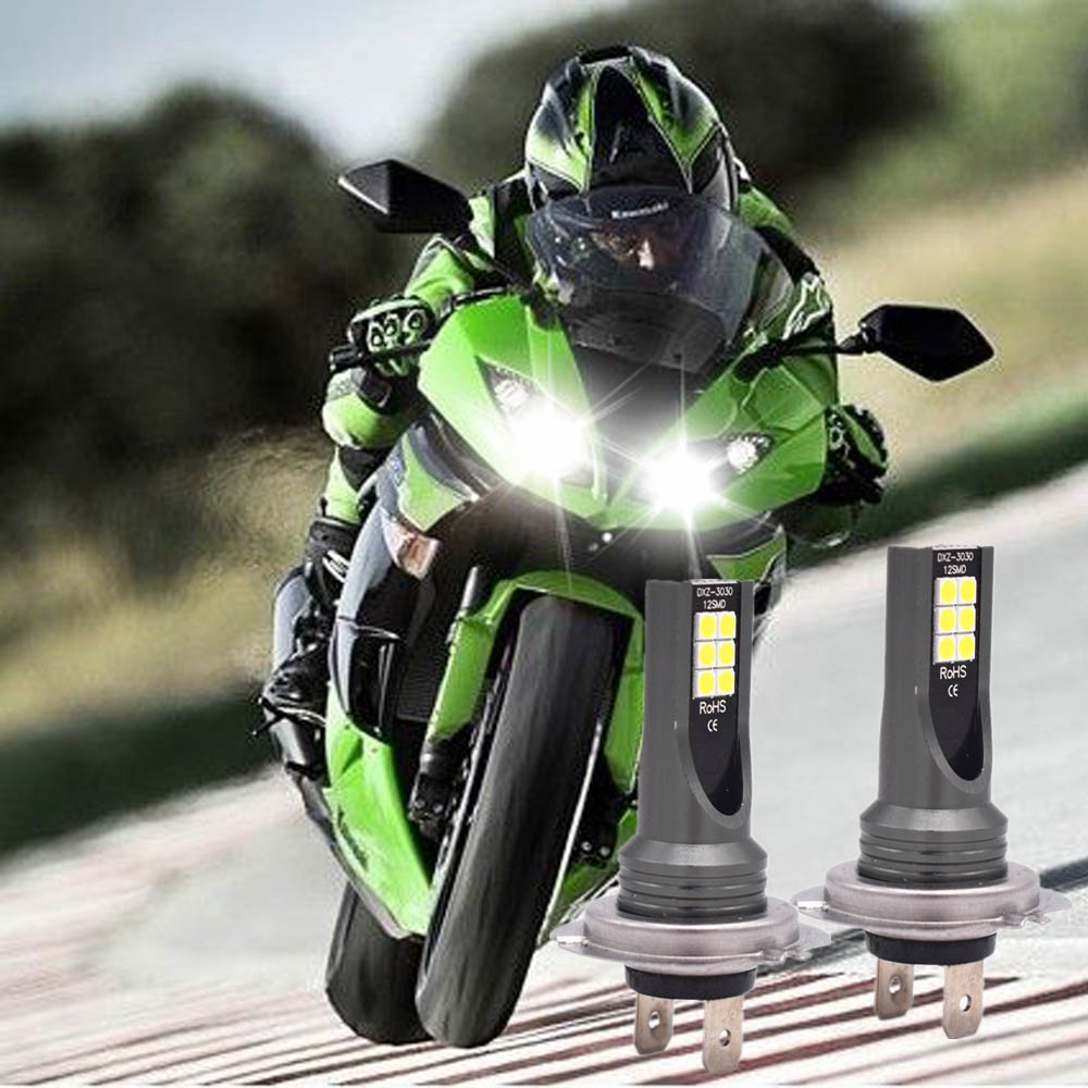 Bộ đèn pha led h7 bảo hành 1 năm đèn pha chuyển đổi, dành cho zx6r z900 zx10r z800 z1000 sx