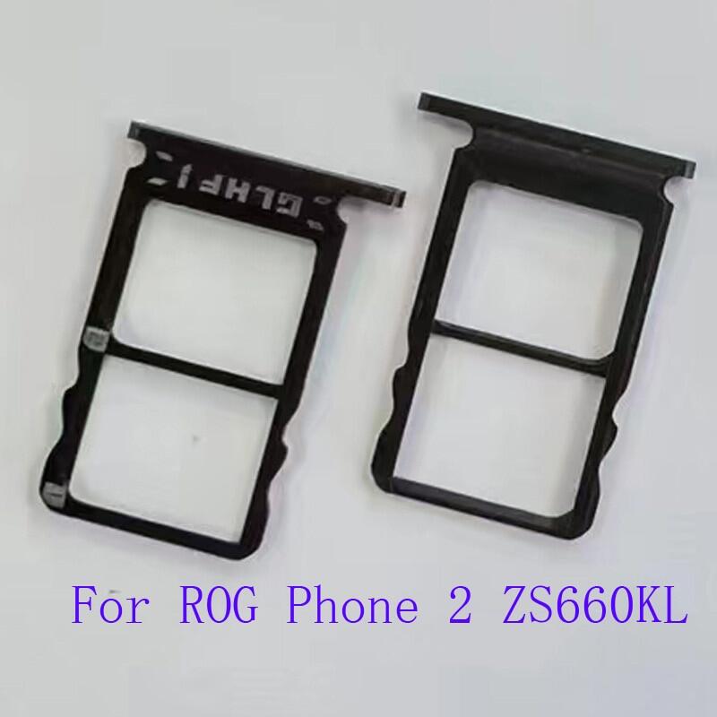 1 khay giữ khe cắm đầu nối đầu đọc thẻ sim cho asus rog phone 2 3 6 1 i ii iii zs661ks rog6 zs660kl zs600kl rog2 rog3