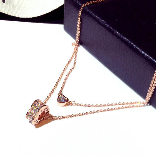 Yuki Sang Trọng Bling Zircon AAA Hình Trái Tim Tình Yêu Vòng Cổ Chất Lượng Cao Tinh Tế Nữ Tính Vòng Choker Cho Phái Nữ Đồ Trang Trí Cô Dâu Mặt Dây Chuyền Trang Sức