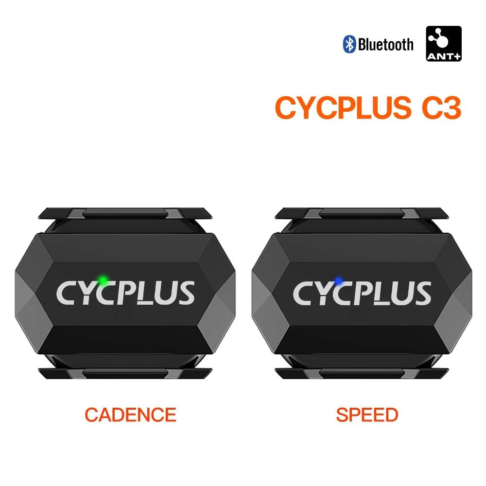Cycplus cadence tốc độ cảm biến kép đi xe đạp phụ kiện ANT + BLE 5.0 Đồng hồ tốc độ cho xoss strava máy tính xe đạp