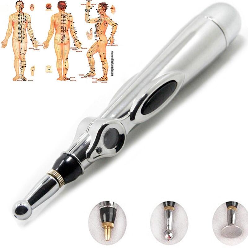 ZZOOI Newst Electronic Acupuncture Pen Electric Meridians Laser Therapy