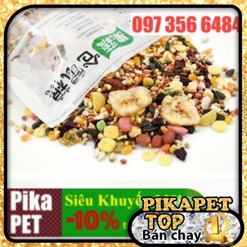 ✅Thức ăn dinh dưỡng bổ sung rau củ cho chuột hamster