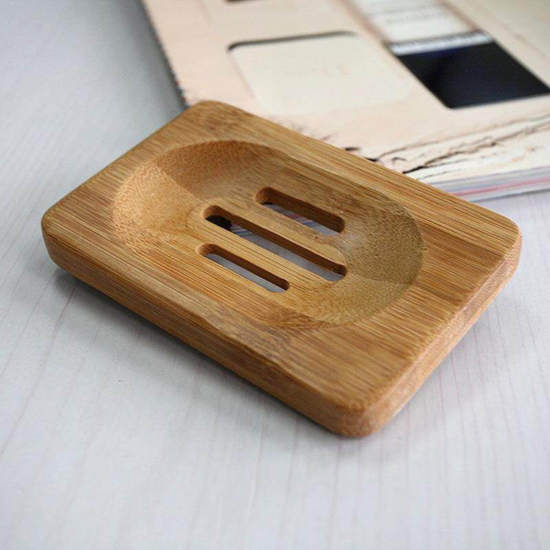 Khay đựng xà phòng bằng gỗ tre tự nhiên khay đựng xà phòng bằng gỗ giá đựng xà phòng, hộp đựng đĩa để tắm vòi hoa sen phòng tắm