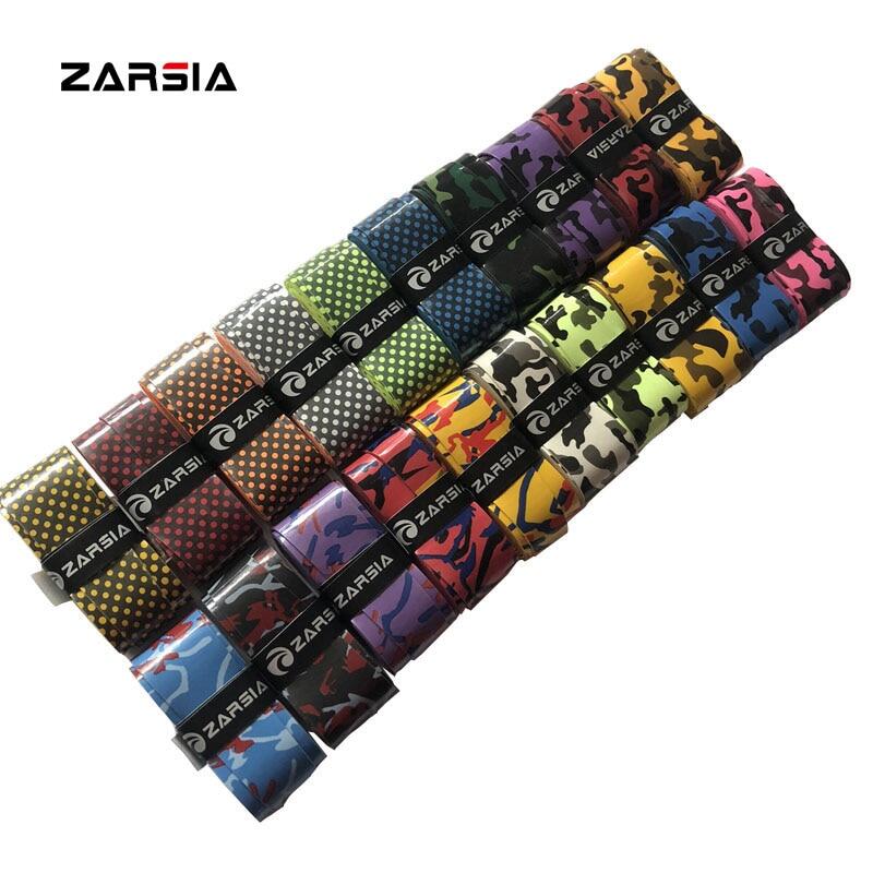 8 Chiếc Quấn Cán Vợt Tennis In Hình Dính ZARSIA Quấn Cán Vợt Cầu Lông Bền Băng Quấn Thấm Hút Bóng Quần