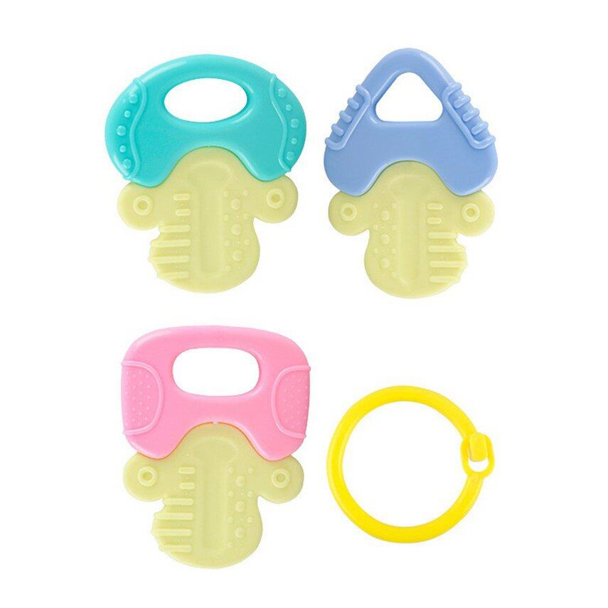 H-MENT 4 Pieces Newborn Teet Her Infant Toys Early Learning New Born Wrist