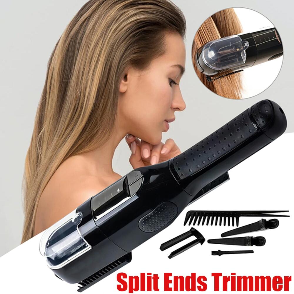 Cordless Split End Hair Trimmer | 2022 Hair Split Trimmer Usb Charging  Professional Cutter Smooth End Cutting Clipper Beauty Set Bag 