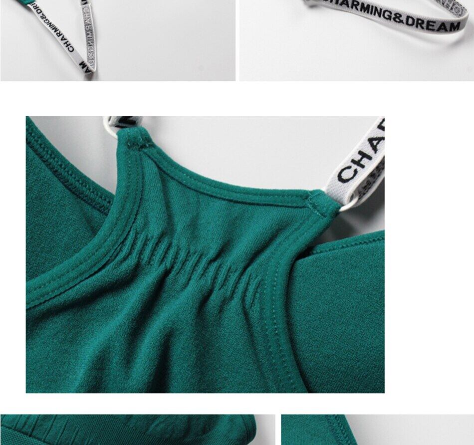 SUPERFLOWER Sports Bra Yoga Fiess Sports Quick Drying Running Gym Training Shockproof Underwear_voghion.com