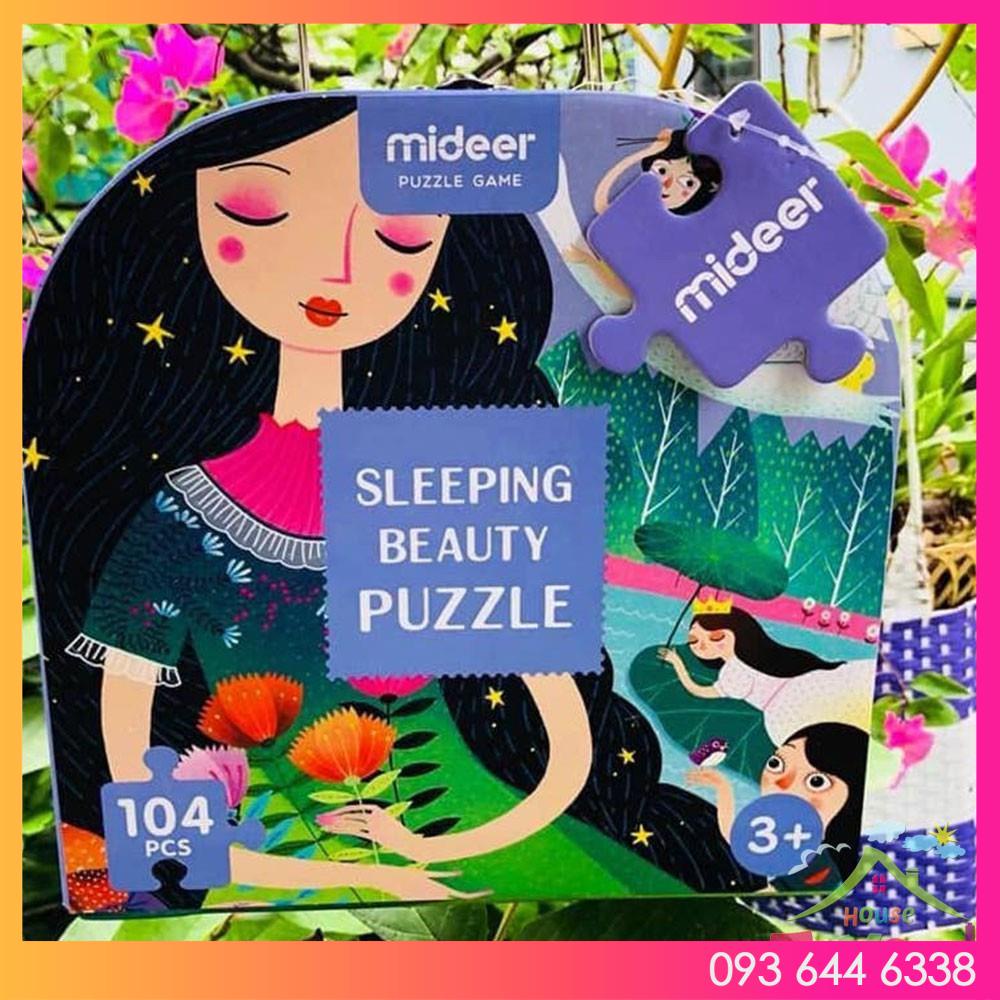 Mideer bộ xếp hình công chúa ngủ trong rừng - sleeping beauty puzzle md 3028