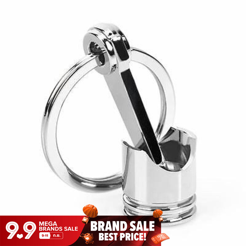 Hanyuan động cơ piston mô hình hình dạng móc chìa khóa xe eo treo móc chìa khóa dây xích trang trí mặt dây chuyền