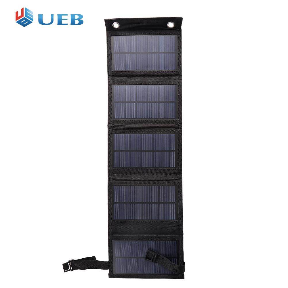 Bộ sạc 20w gấp gọn bộ pin năng lượng mặt trời chuyên nghiệp tấm pin năng lượng mặt trời usb 5v có móc treo
