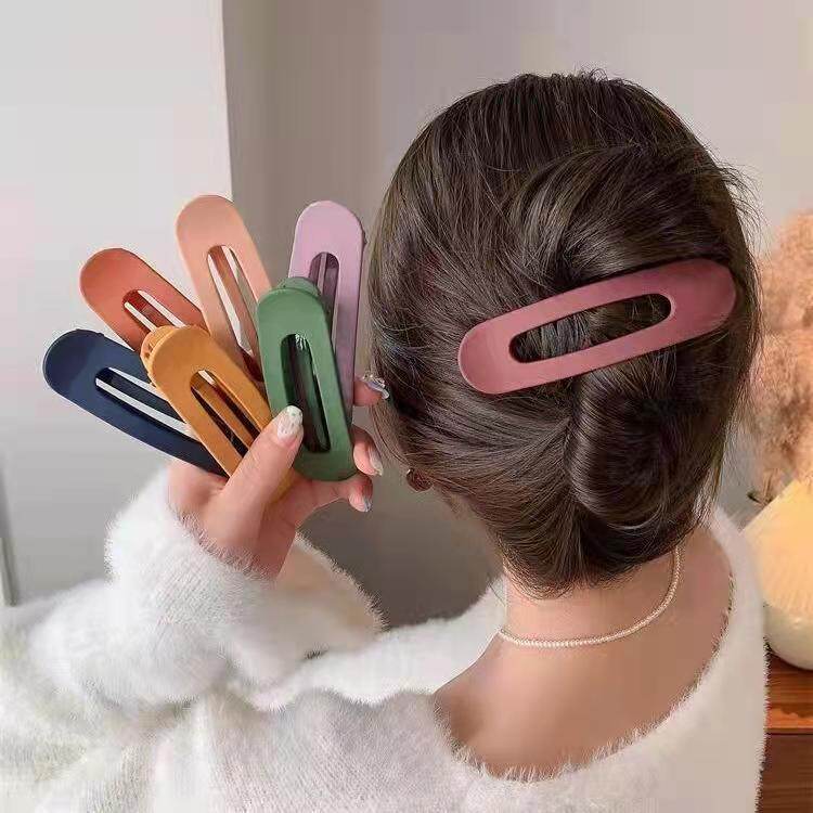 Kẹp tóc nữ thời trang kẹp tóc lớn kẹp chữ kẹp bên kẹp tóc phía sau đầu cô gái kẹp tóc phía trên kẹp tóc mái phụ kiện tóc