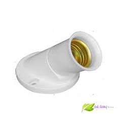 Đuôi đèn ngồi trắng e27