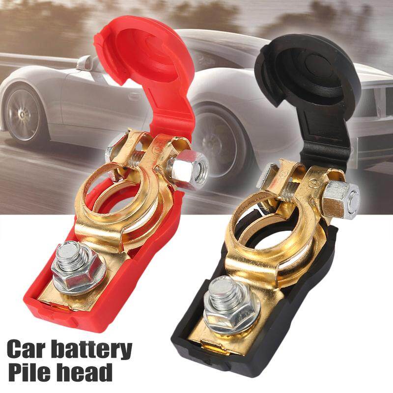 2 Cái Đầu Cọc Ắc Quy Động Cơ Thông Thường Kẹp Đầu Cuối Ắc Quy Xe Tải Xe Hơi 12V Đầu Nối Sạc Phụ Tùng Ô Tô THUYỀN