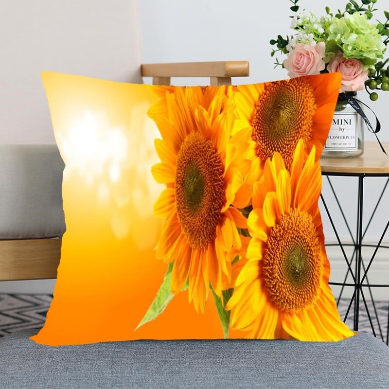 「Touch Home textiles」 New ArrivalPillowcase Bedroom Home DecorativePillow Cover SquarePillow Cases 40x4045x45 Satin Soft