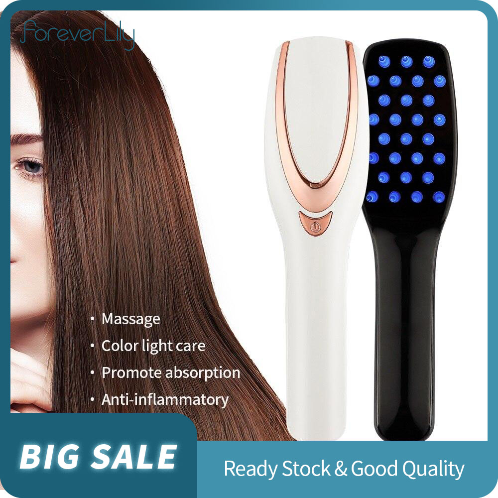 foreverlily Tăng Trưởng Tóc Chăm Sóc Lược Khắc Laser Điều Trị Rung Tóc Lược Ma Ssage Thiết Bị Lược Liệu Pháp Rụng Tóc Bằng Laser Mọc