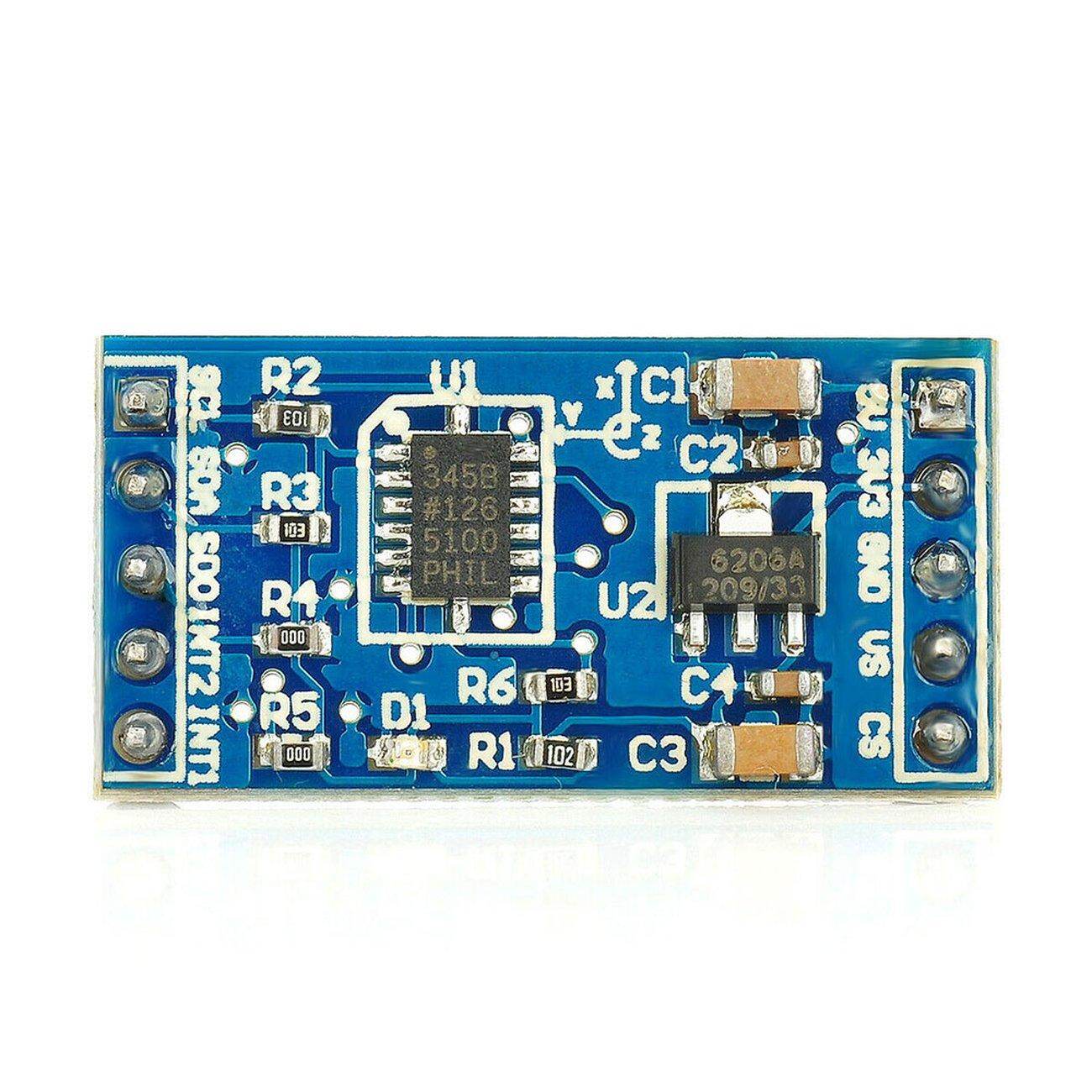 Ưu Đãi Lớn Adxl345 IIC/SPI Mô Đun Kỹ Thuật Số Độ Nghiêng Cảm Biến Gia Tốc Module