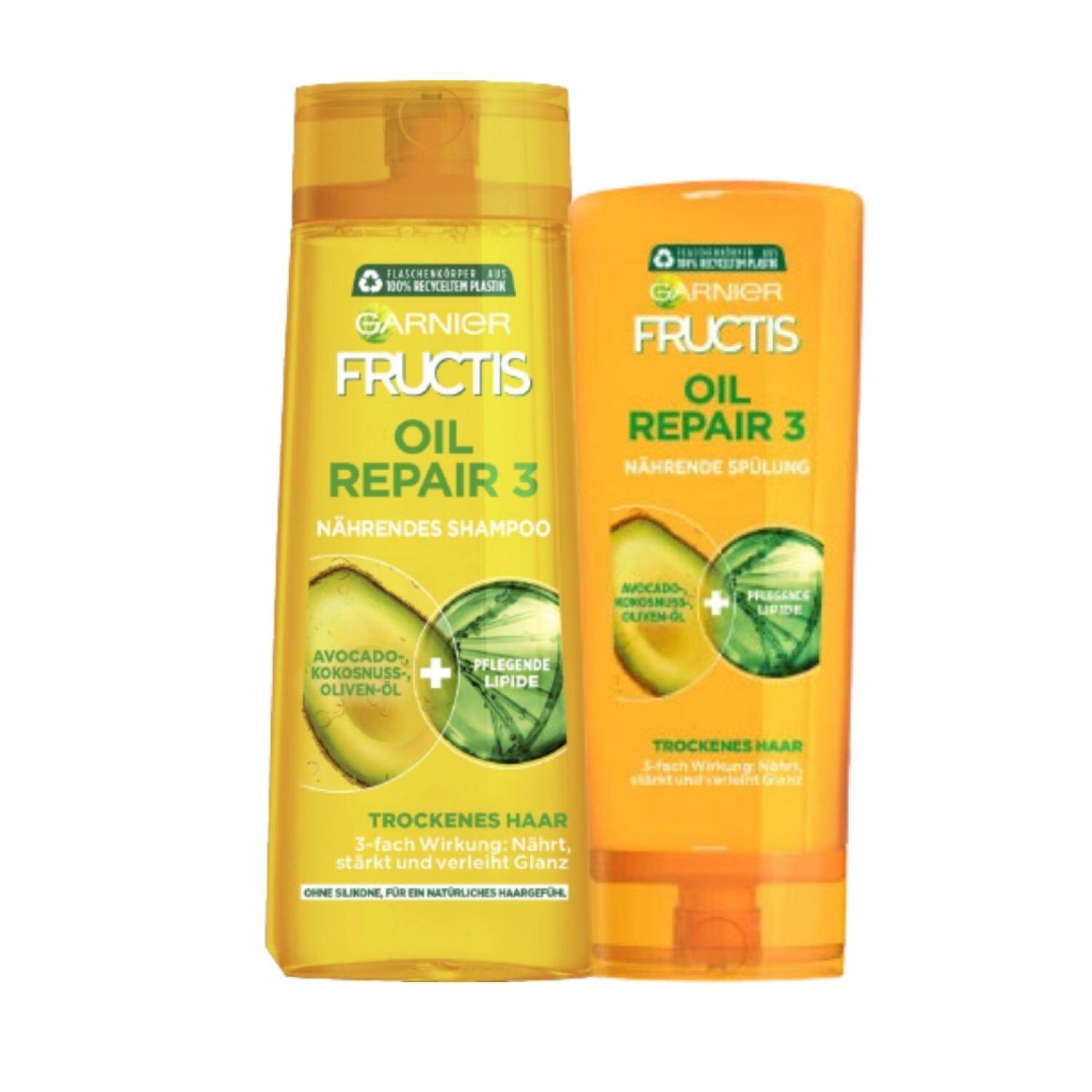 Dầu gội/xả garnier fructis 250ml/200ml-đức
