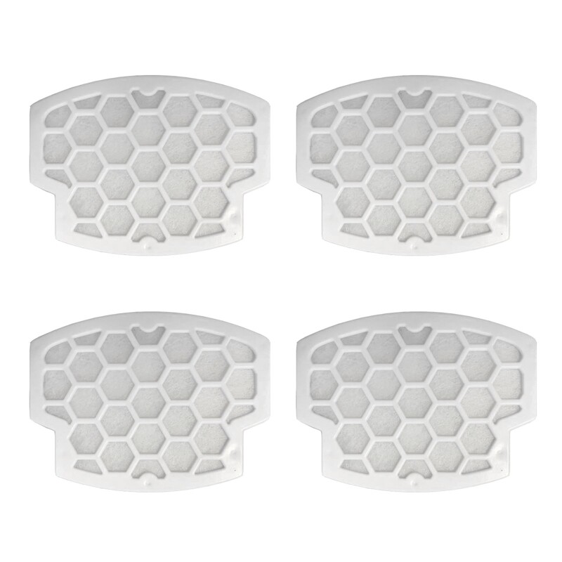 4 Gói Bộ Lọc Thay Thế Đài Phun Nước Cho Thú Cưng Bộ Lọc Carbon Cho Chó Mèo Máy Phân Phối Nước Uống Lọc Tạp Chất