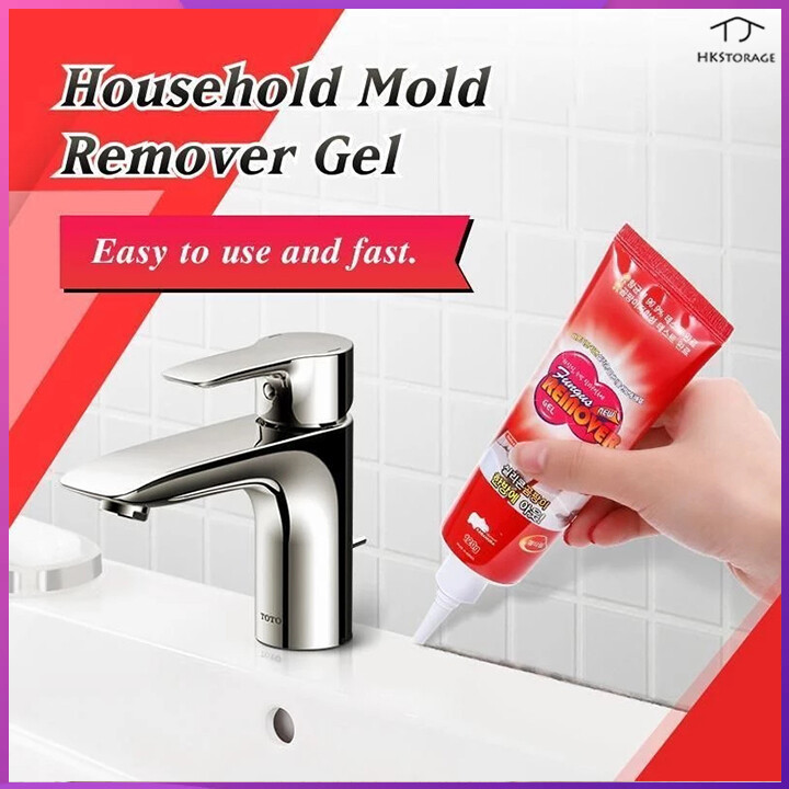 Gel tẩy nấm mốc gia dụng 120g gel tẩy gạch dụng cụ tẩy nấm mốc tường gel tẩy gạch hóa chất dụng cụ làm sạch nhà bếp