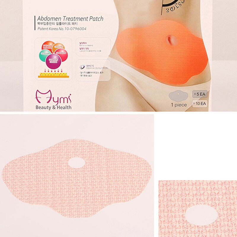 Miếng Dán Giảm Béo Nhanh 5 Chiếc BEAUTYBIGBANG, Miếng Dán Giảm Cân Bụng Đốt Cháy Mỡ Rốn