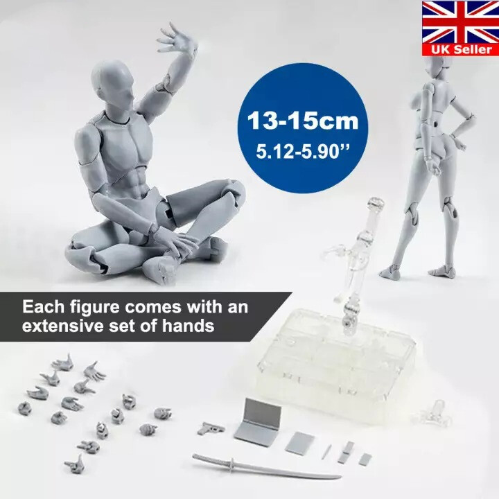 Papite【hàng Có Sẵn】nhân Vật Hành Động Body Chan & Kun DX Mẫu Nam Nữ, Cho SHF Quà Tặng Đồ Chơi Lắp Ráp Phát Triển Sáng Tạo Vẽ Cho Nghệ Sĩ Quà Tặng Ngày Lễ Tình Nhân