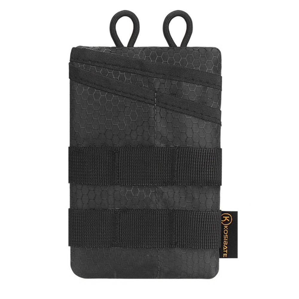 【New Arrival】Portable Mini EDC Pouch Sundries Bag Oxford Lightweight Small Tool Storage EDC Pouch Foldable Wear Resistant Organizer for Camping Hiking Sports