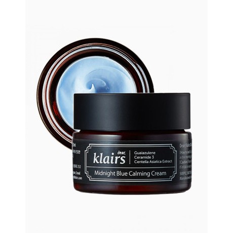 Kem dưỡng đêm phục hồi da Klairs Midnight Blue Calming Cream 5ml/10ml