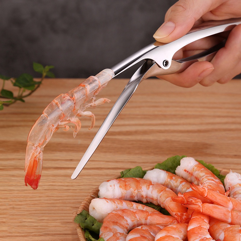 Kìm lột vỏ tôm bằng thép không gỉ/kìm lột vỏ tôm nhà bếp/kìm lột vỏ tôm càng