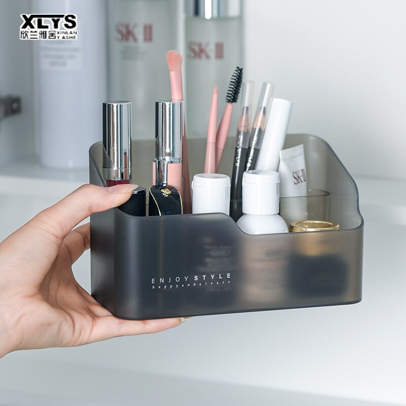 XINLANYASHE hộp lưu trữ đa năng hộp hộp lưu trữ Hộp lưu trữ, kệ, đa năng hộp đựng đồ trang điểm hộp mỹ phẩm hộp lưu trữ bàn hộp lưu trữ độc lập kệ lưu trữ để bàn