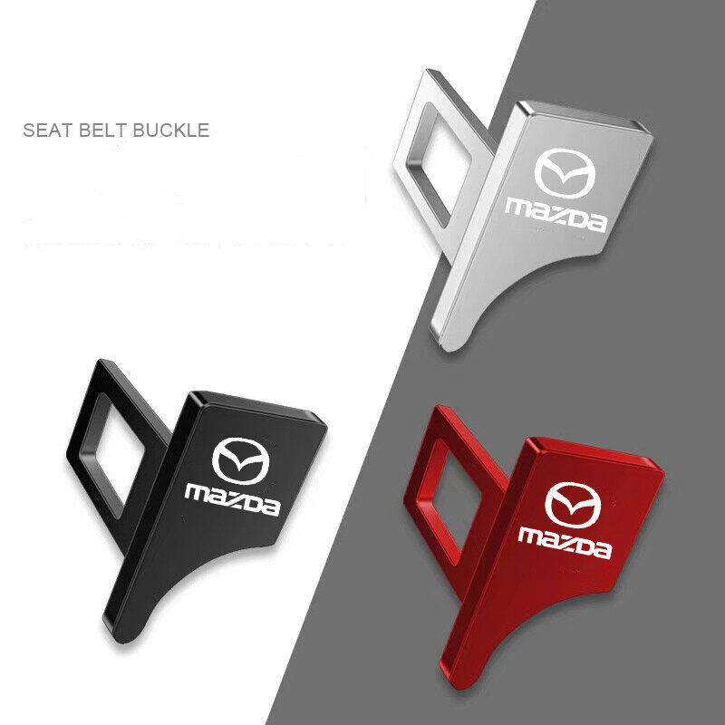 YRM | Cho Mazda 2 3 6 BM GJ CX-5 CX5 KE KF CX-3 CX7 CX-8 Phụ Kiện Xe Hơi 1PC Hidden Xe An Toàn Seat Belt Buckle Clip Phụ Kiện Xe Hơi